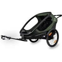 Hamax Fahrradkinderanhänger Outback Fahrradanhänger für 2 Kinder