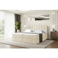 ALTDECOR Boxbett OTTA (Multipocket-Matratze H4, H3 Matratze Bonellfederung, Topper, Kopfteil)