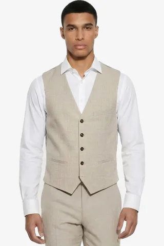 CG Plum-N Weste hellbraun - Gr. - 46