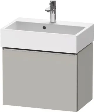 Duravit D-Neo Waschtischunterbau wandhängend Betongrau Matt 584x372x440 mm - DE4229070070000 DE4229070070000