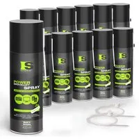 Spraytive 12x 400ml Druckluftspray - Druckluftreiniger Air Duster Luftdruckspray Druckluftreiniger (Made in Germany)