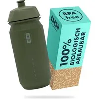 AARON Trinkflasche ECO 100% Biologisch Abbaubar BPA-frei Fahrrad Wasserflasche 500/750 ml