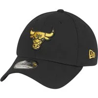New Era Flex Cap 39Thirty Stretch Chicago Bulls gold