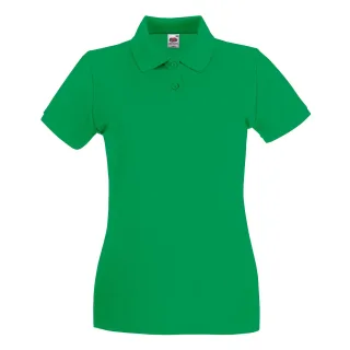Fruit of the Loom - "Premium" Poloshirt für Damen (Irisches Grün)