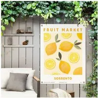 Reinders! Poster Zitronen, Outdoor für Garten oder Balkon