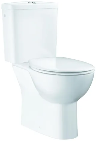 GROHE Set Stand-WC Kombination Bau Keramik 39346 alpinweiß, 39346000 39346000