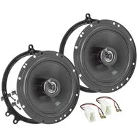 tomzz Audio JBL Stage2 65F passt für Audi A6 C5 C6 Tür vorne A3 A4 Tür hinten Auto-Lautsprecher