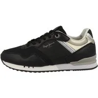 Pepe Jeans London Snake Damen Sneaker Turnschuhe, Sportschuhe, Freizeitschuhe, Halbschuhe, Schnürschuhe