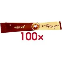 Hellma Zucker Zucker-Sticks, 100x 4 g