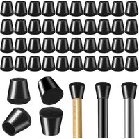 BlingBin Möbelfuß 40 Stück Schutzkappen für Stuhlbeine Silikon Stuhlbeinkappen, (40er Set, 40-St., 40pcs), Filzgleiter für Stühle von Geräusche und Kratzer Beseitigen