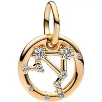 Pandora Charm Sternzeichen SHINE-762712C01, Sternzeichen, Waage, Vergoldet, Zirkonia