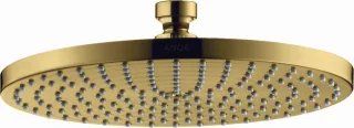 Hansgrohe Tellerkopfbrause Axor 240 mm Polished Gold Optic 28494990
