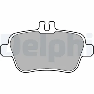 Delphi Bremsbel?ge hinten Mercedes A-Klasse B-Klasse Cla Gla-Klasse Slc Slk