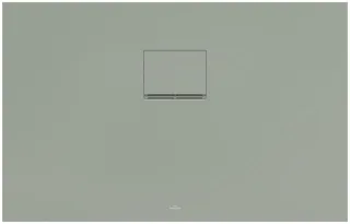 Villeroy & Boch Duschwanne Squaro Infinity 1100x700x40mm, flächenbündig Einbau Antirutsch Morning Gr UDQ1170SQI2IVR8