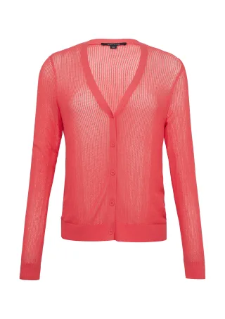 comma - Strickjacke pink - Gr. - 40