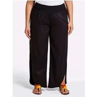 Sheego Strandkleid Web-Hose normal