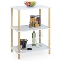 relaxdays Standregal mit 3 Ebene