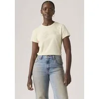 Levi's® Rundhalsshirt THE PERFECT TEE mit Logo im Metallic-Holo Print