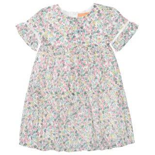 STACCATO - Md.-Kleid soft white aop - Gr. - 122