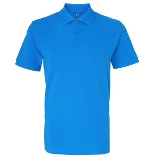 Asquith & Fox Herren-Poloshirt mit kurzen Ärmeln (Sapphire)