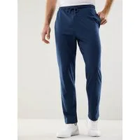 Walbusch Homewearhose Herren 24/7 Hose lang Homewearhose Baumwolle Comfort Fit Atmungsaktiv, verstellbarer Gummibund, 2 Taschen – ideale Loungehose