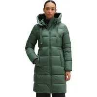 Marc O'Polo Daunenmantel mit 2-Way-Zipper und Label-Band an der Kapuze