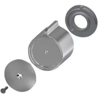 KWC Aquarotter Temperaturwahlgriff, F5, Metall, Sicherheitsschraube, 2030052851, 2030052851 2030052851