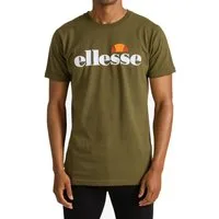 Ellesse T-Shirt Ellesse Herren T-Shirt Oliv Logo Sport Fitness Freizeit Shirt 2026 Ellesse Herren Sport Shirt