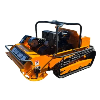 Remote Control Lawn Mower Brushless Motor Gasoline Engine Adjustable Cutting Height Wide Cutting Width 55 Degree Slope T
