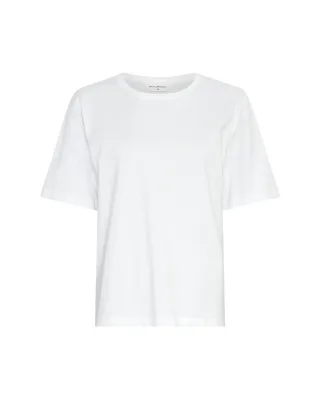 msch copenhagen - T-Shirt - MSCHJeanitta weiß - Gr. - S