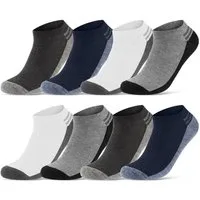 sockenkauf24 Sneakersocken 8, 12 oder 20 Paar Sneaker Socken SPORT (8-Paar) Socken Damen & Herren Sportsocken - WP