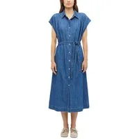s.Oliver Jeanskleid mit Textil Gürtel