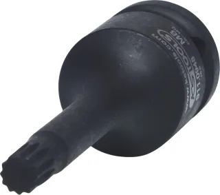 KS Tools 1/2" Kraft-Bit-Stecknuss Vielzahn, lang - 911.0948