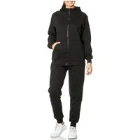 L.gonline Freizeitanzug Damen Jogging-ANZUG X240, Prime (Kapuzenjacke mit Reißverschluss, Hose, 2-tlg), Fitness Freizeit Casual