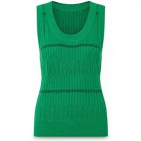 Freeman T. Porter Stricktop Dulcia Fancy Rib Knit Wear Damen Top - Tanktop Damen - Stricktop