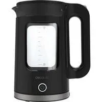 Thermosense 330 Glassy, Wasserkocher schwarz, 2.200 Watt, 1,7 Liter