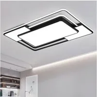 style home Deckenleuchte LED Deckenlampe dimmbar mit Fernbedienung, 150W-90x60x6cm, Warmweiß bis Kaltweiß 3000K-6000K, 90*60*6cm, für Wohnzimmer Esszimmer Küche Büro