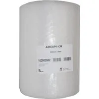 SEALEDAIR Schutzfolie 50 Meter Luftpolsterfolie 2-schichtig AirCap® 50cm breit, Individuell zuschneidbar, Stoßdämpfend, Wiederverwendbar