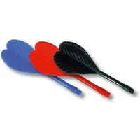 BULL'S Dart-Flights 24er Plastic Flight schw./6mm