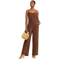 Love & Roses Jumpsuit Love & Roses Jumpsuit mit Seestern-Knöpfen (1-tlg)