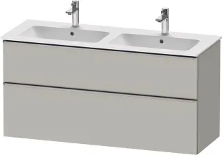 Duravit D-Neo Waschtischunterbau wandhängend Betongrau Matt 1280x462x625 mm - DE4365070070000 DE4365070070000