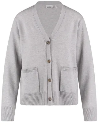 GERRY WEBER Collection - Strickjacke grau - Gr. - 40