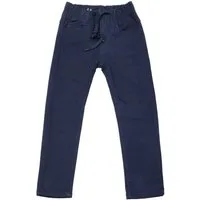 Fashion Boy Thermohose Thermohose Winterhose gefütterte Stretch Hose, JT102 gefüttert in Unifarbe mit elastischem Bund
