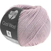 LANA GROSSA COOL WOOL pflegeleichtes Strickgarn extrafeine Merinowolle Häkelwolle, 160 m (Strickgarn aus extrafeiner Merinowolle, kuschelig weich und pflegeleicht), 50 g