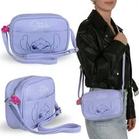 Disney Handtasche DISNEY Stitch blaue Umhängetasche mit Riemen, 20 x 5,5 x 14 cm