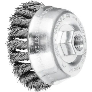 PFERD TOOLS Topfbürste gezopft TBG M14 Stahl-Draht fürWinkelschleifer - 43306031
