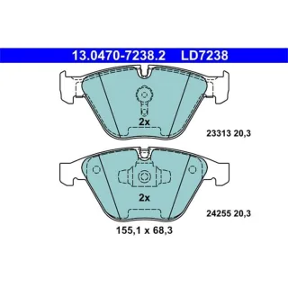 ATE Ceramic Bremsbel?ge vorne BMW 3er X1 Z4