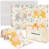 Mamabrum Spiel-Parkhaus Doppelseitig faltbare Schaumstoffmatte 180 x 120 x 1cm