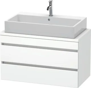 Duravit DuraStyle Konsolenwaschtischunterbau wandhängend Weiß Matt 900x478x512 mm - DS530801818 DS530801818