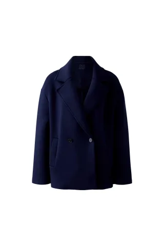 Oui - Cabanjacke darkblue - Gr. - 40